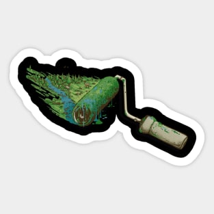 Nature painter Sticker